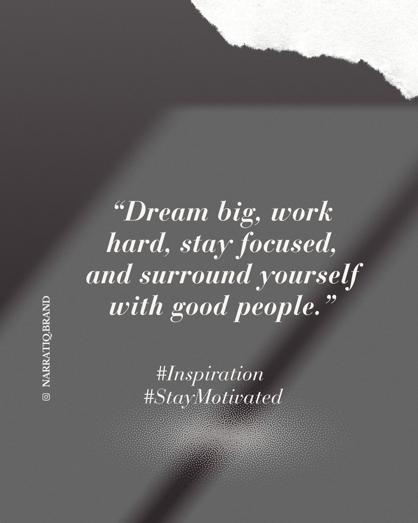 DREAM BIG, WORK HARD, STAY FOCUSED. And never Dreams grow only when believed in,…