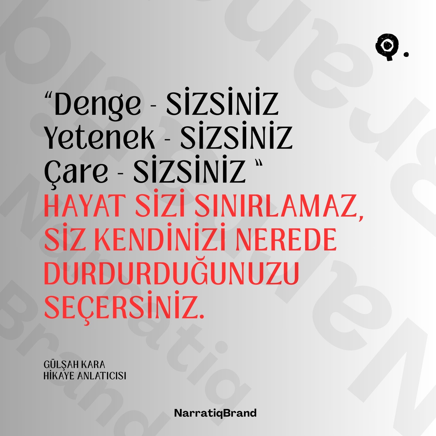 Bazı cümleler vardır; bir kez duyulur ama bir ömür yaşanır. Yeteneksizsin, dengesizsin, çaresizsin… Çoğumuz…