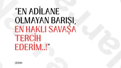 burada savaşı yüceltmez; adaletsizliğin normalleştirilmesine itiraz eder. Ben bu sözü şöyle okuyorum: Sessizlik her&hellip;