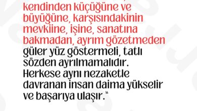 Çünkü nezaket, en güçlü liderlik dilidir. Ve en çok da zor zamanlarda kendini belli&hellip;