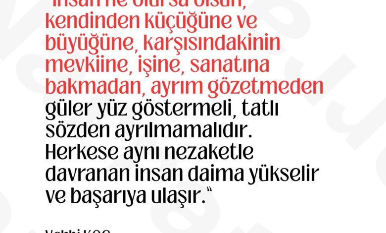 Çünkü nezaket, en güçlü liderlik dilidir. Ve en çok da zor zamanlarda kendini belli…