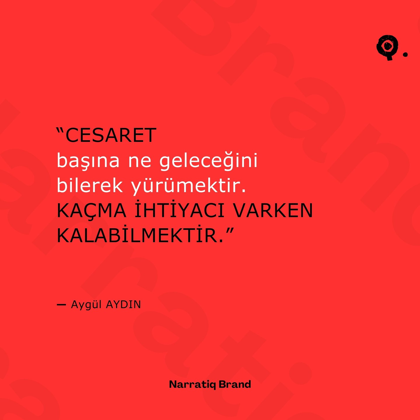 Kaçmanız için her yol denendiğinde yerinizde kalabiliyorsanız, bu güç değil… soydur. Kaçmanız için her…