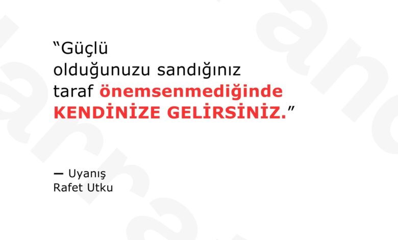 Egonuza sağlıü sustuğunda, para geri çekildiğinde, unvan etkisini kaybettiğinde geriye tek bir soru kalır:…