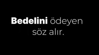 Herkes konuşuyor. Ama herkes söz sahibi değ “Bedel ödeyen söz alır. Bedel ödemeyen sessiz&hellip;