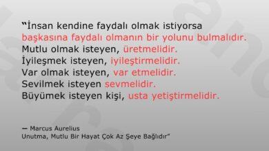 “Unutma, mutlu bir hayat çok az şeye bağlıdır.” Bugün bulunduğun yerde, – kimi büyütüyorsun?…