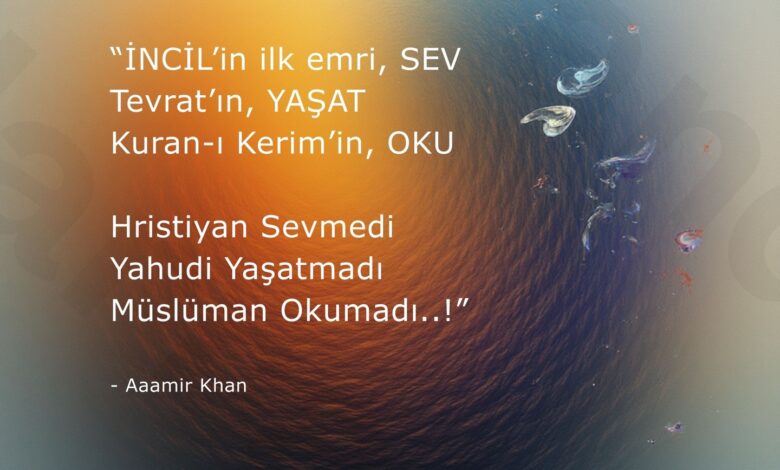 Bu söz, kutsal metinleri değil; onları temsil ettiğini iddia eden insanın çelişkisini yüzümüze tutuyor.…