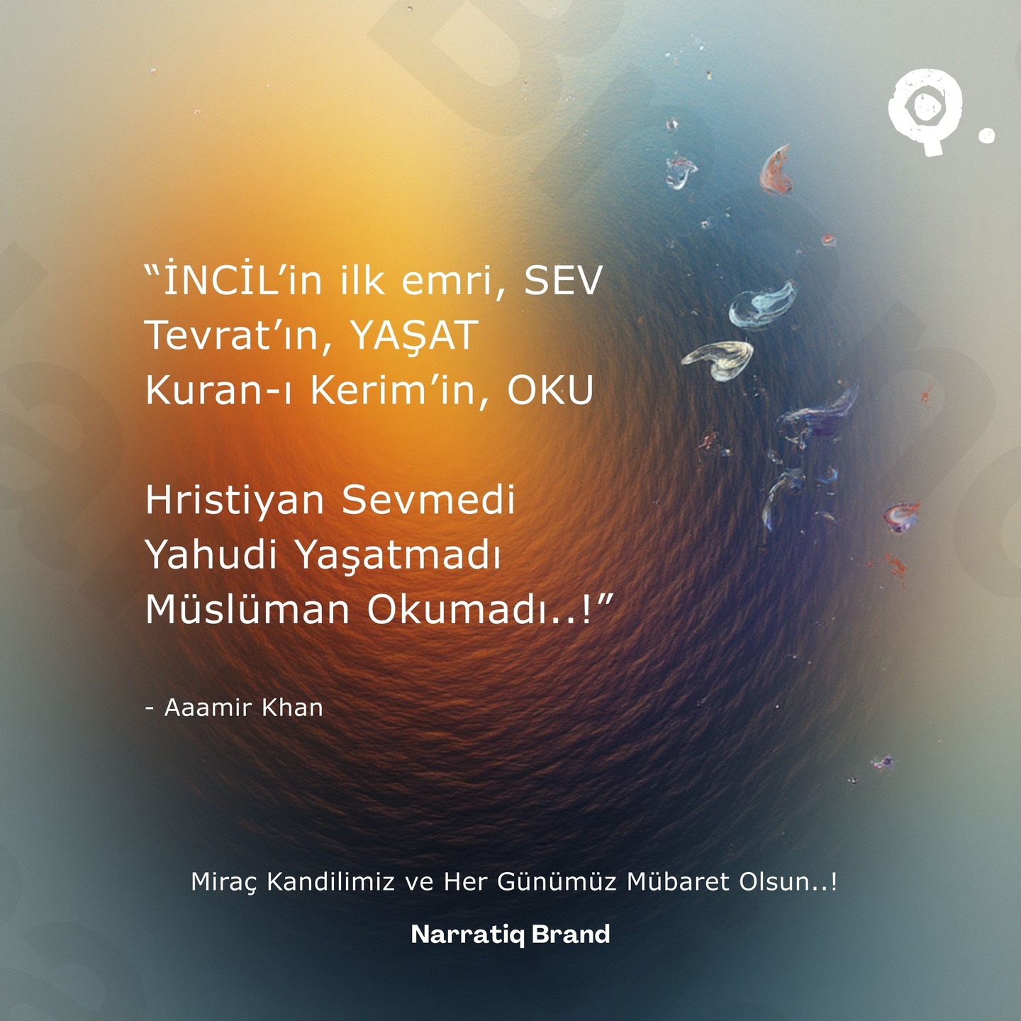 Bu söz, kutsal metinleri değil; onları temsil ettiğini iddia eden insanın çelişkisini yüzümüze tutuyor.…