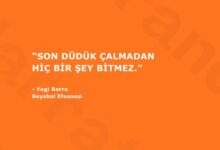 Bu cümle yalnızca bir spor metaforu değil; hayatın, kariyerin ve dönüşümün tam kalbinden konuşur.&hellip;