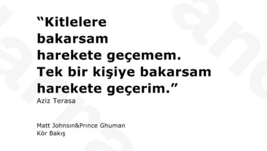 Aziz Terasa’nın bu sözü empatiyi soyut bir erdem olmaktan çıkarır, somut bir eyleme dönüştürür.&hellip;