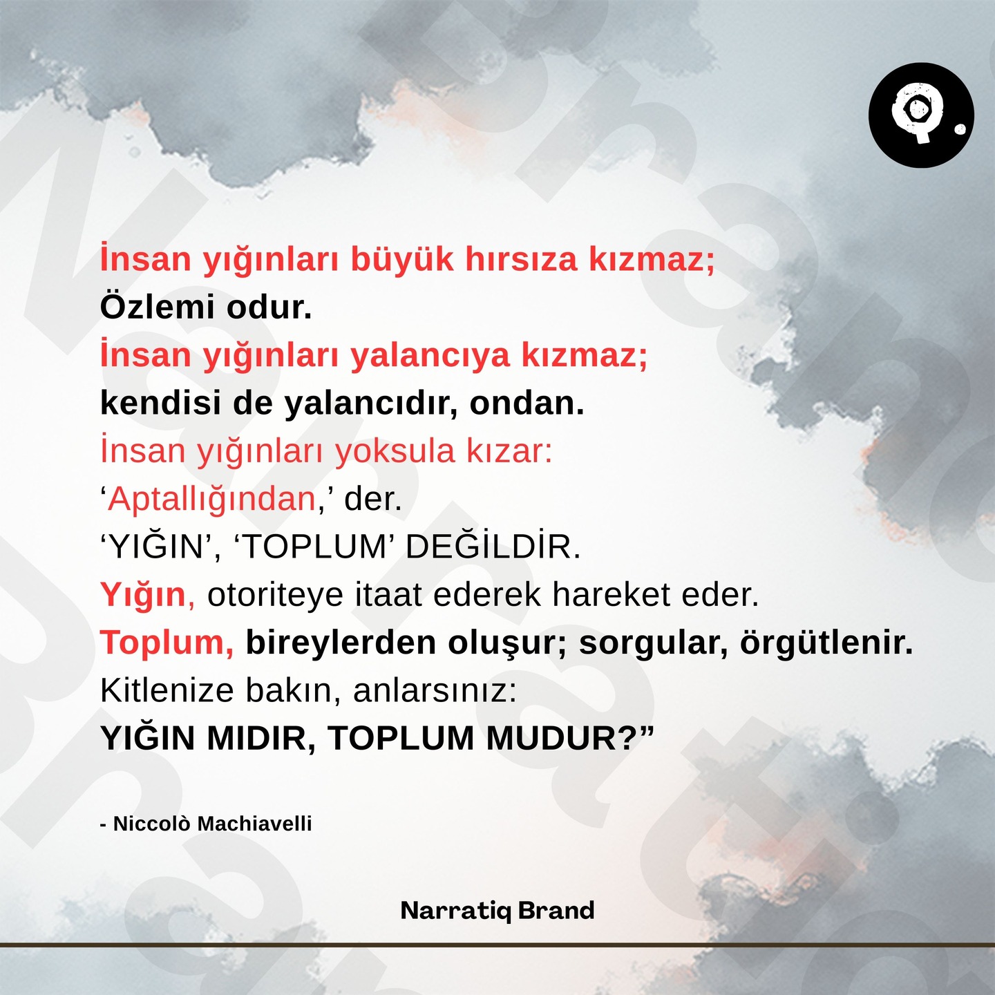 Niccolò Machiavelli (1469–1527), İtalyan Rönesansı’nın en etkili düşünürlerinden biri. Machiavelli, siyaseti idealizmle değil gerçekçilikle&hellip;