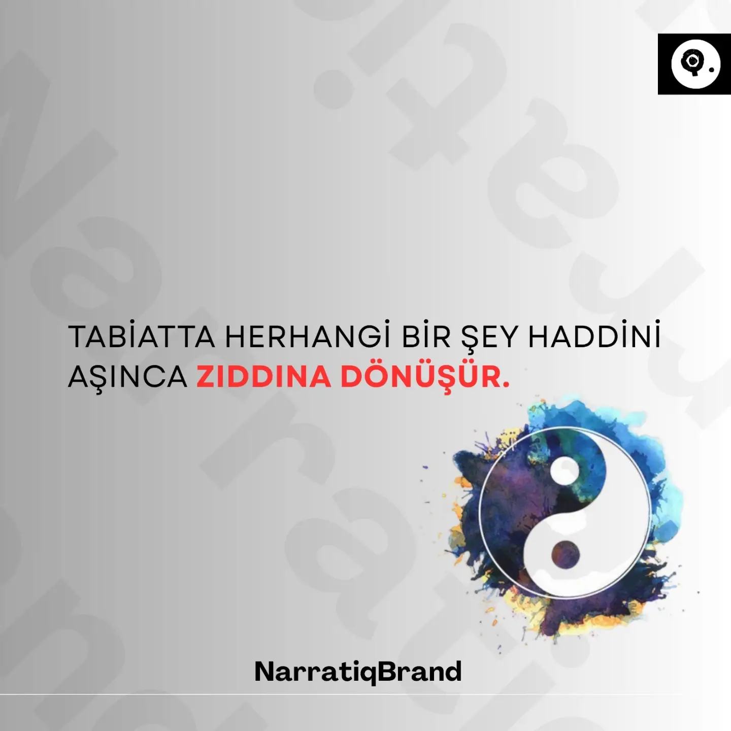 “Tabiatta herhangi bir şey haddini aşarsa, zıttına dönüşür.” Bu bir aforizma değil. Bu, hayatın&hellip;