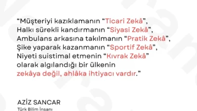 Bazı toplumlarda sorun zekâ eksikliği değildir. Sorun, zekânın yanlış yere konulmasıdır. Müşteriyi kandırmak “ticari…