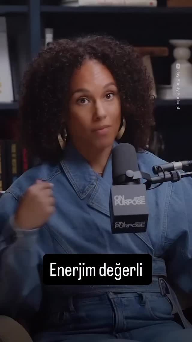 Alicia Keys çok net söylüyor: Enerjin değerli. Herkesin bir tonu var. Herkesin bir ritmi.…