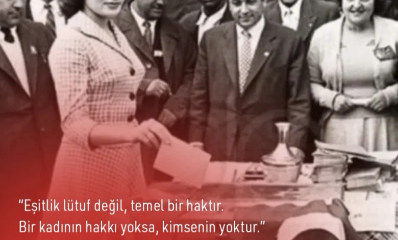 “Eşitlik lütuf değil, temel bir haktır. Bir kadının hakkı yoksa, kimsenin yoktur.” Kadın Hakları…