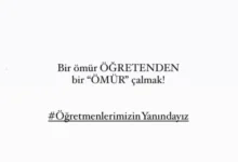 #öğretmenlerimizinyanındayız